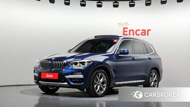BMW X3 (G01) 2019 Синий из Кореи