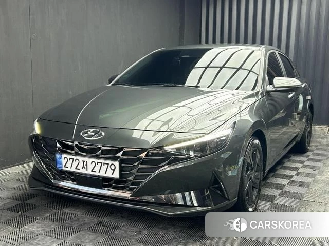 Hyundai Avante Hybrid (CN7) 2022 Серый из Кореи