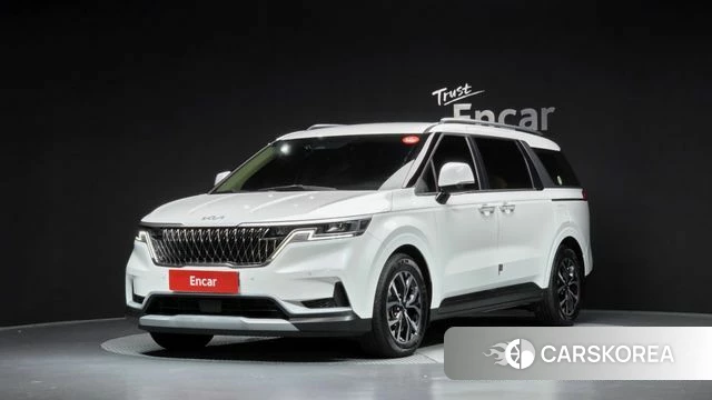 Kia Carnival 4th generation 2023 Белый из Кореи