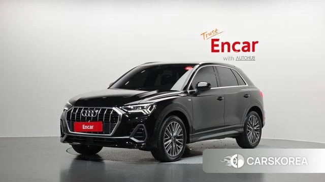 Audi Q3 (F3) 2024 Черный из Кореи
