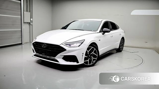 Hyundai Sonata (DN8) 2021 Белый из Кореи