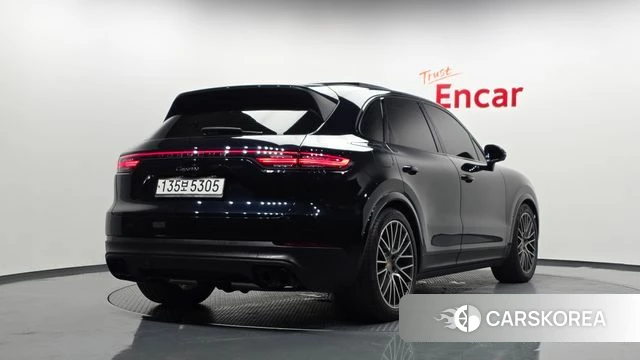 Porsche Cayenne (PO536) 2020 Синий из Кореи