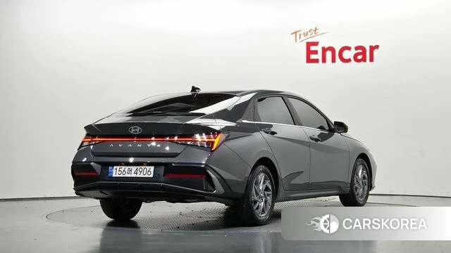 Hyundai The New Avante (CN7) 2024 Серый из Кореи