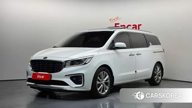 Kia The New Carnival 2020 Белый из Кореи