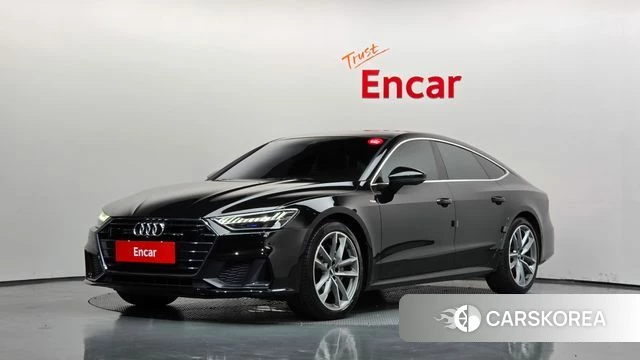 Audi A7 (4K) 2020 Черный из Кореи