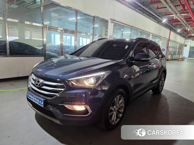 Hyundai Santa Fe The Prime 2018 Синий из Кореи
