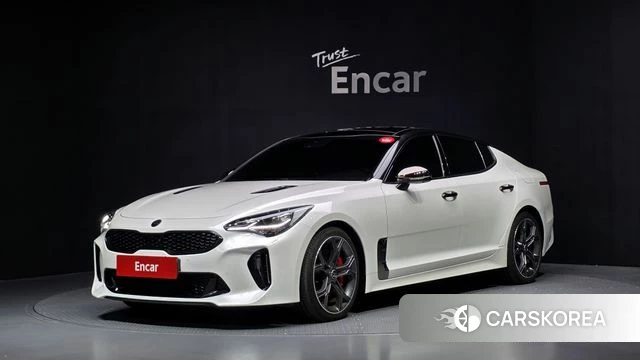 Kia Stinger 2019 Белый из Кореи