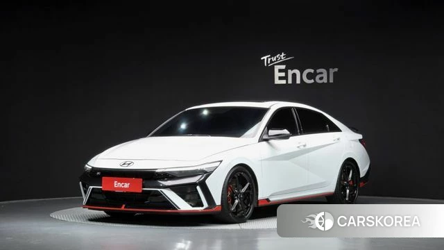Hyundai The New Avante (CN7) 2024 Белый из Кореи