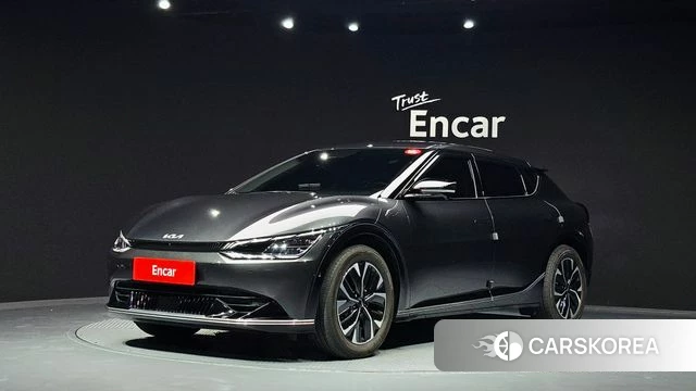 Kia EV6 2024 Серый из Кореи