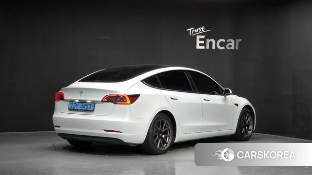 Tesla Model 3 2021 Белый из Кореи