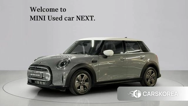 Mini Cooper 2022 Серебристо-серый из Кореи