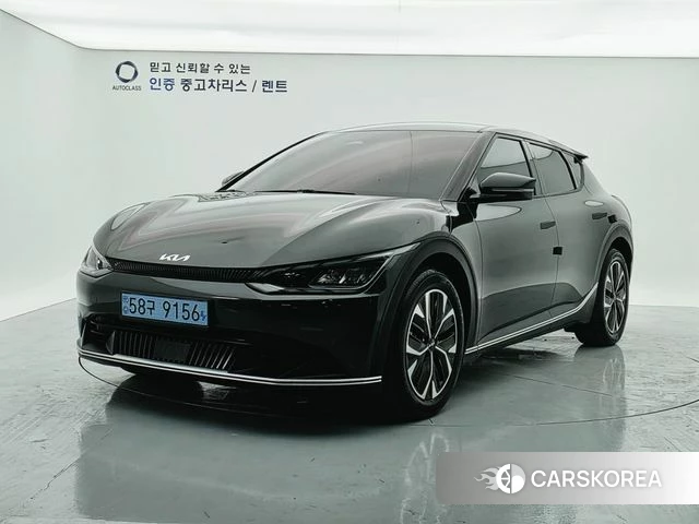 Kia EV6 2021 Серый из Кореи