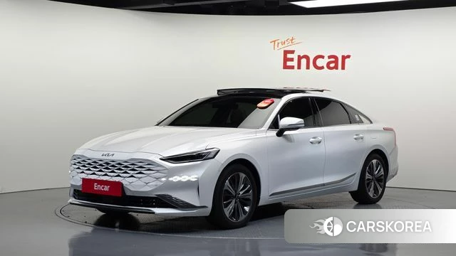 Kia K8 Hybrid 2022 Белый из Кореи