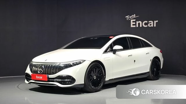 Mercedes-Benz EQS V297 2022 Белый из Кореи