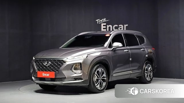 Hyundai Santa Fe TM 2018 Серый из Кореи