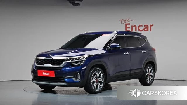 Kia Seltos 2020 Синий из Кореи