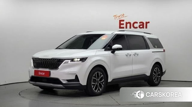 Kia Carnival 4th generation 2021 Белый из Кореи