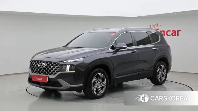 Hyundai The New Santa Fe 2021 Серый из Кореи