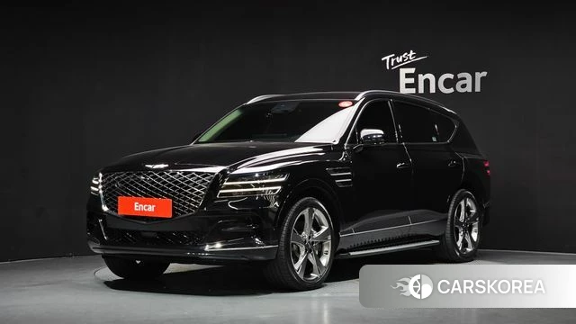 Genesis GV80 2022 Черный из Кореи