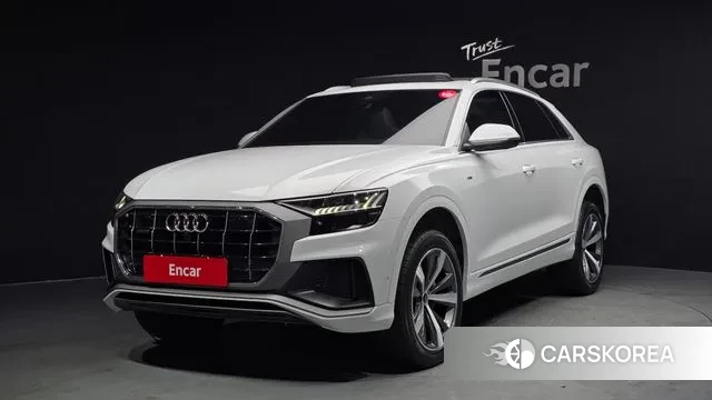 Audi Q8 (4M) 2022 Белый из Кореи