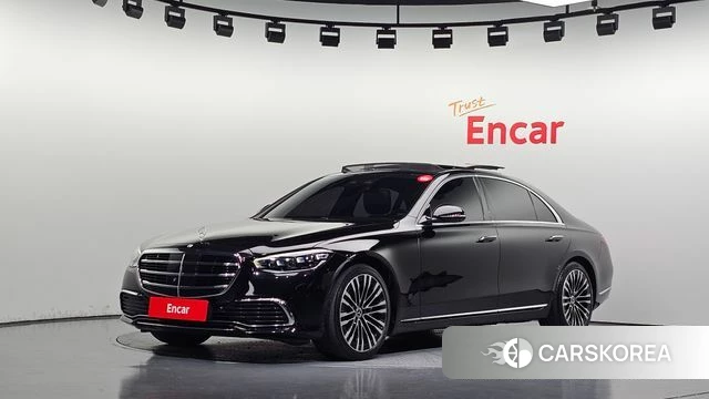 Mercedes-Benz S-Class W223 2023 Черный из Кореи