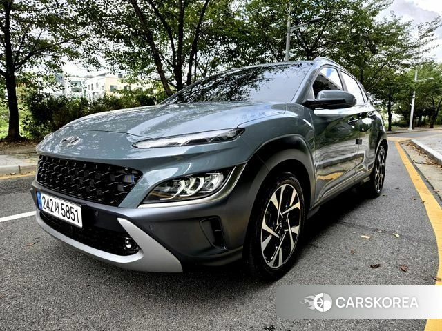 Hyundai The New Kona 2022 Светло-зеленый из Кореи