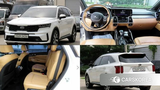 Kia Sorento 4th Generation 2020 Белый из Кореи