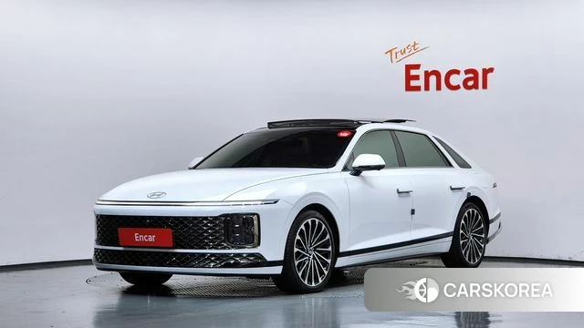 Hyundai Grandeur Hybrid (GN7) 2024 Белый из Кореи