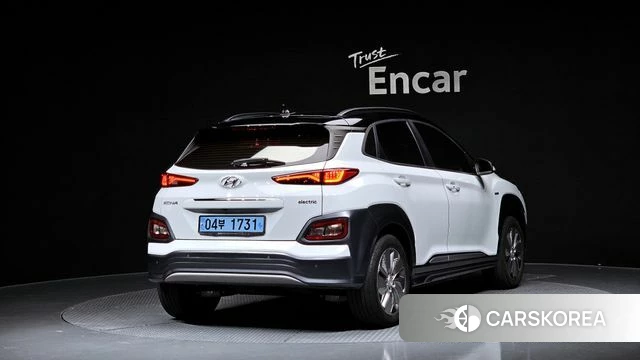 Hyundai Kona Electric 2020 Белый из Кореи