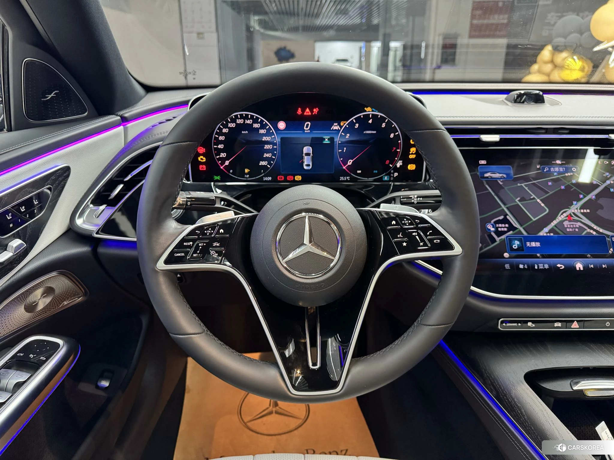 Mercedes-Benz E-Class 2023 Синий из Китая