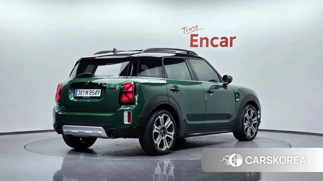 Mini Cooper S Countryman 2023 Зеленый из Кореи