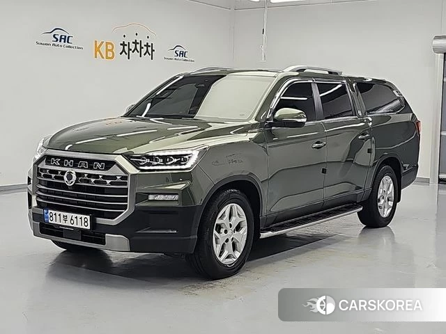 Ssangyong The New Rexton Sports Cannes 2023 Зеленый из Кореи