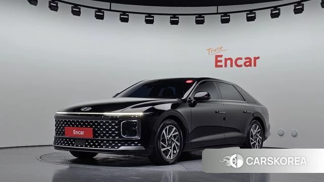 Hyundai Grandeur (GN7) 2023 Черный из Кореи, фото 2