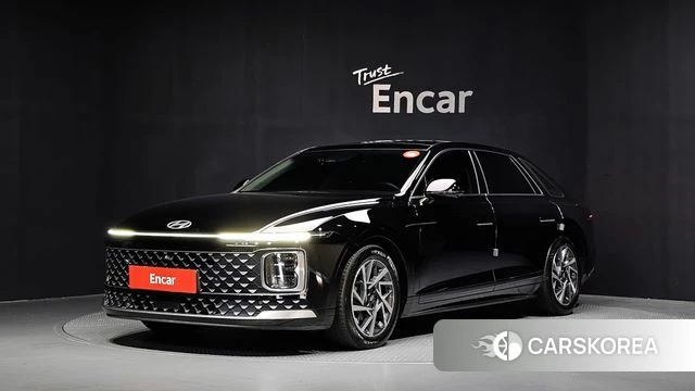 Hyundai Grandeur Hybrid (GN7) 2023 Черный из Кореи