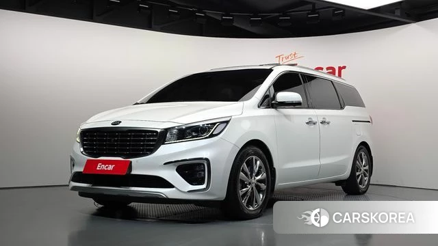 Kia The New Carnival 2020 Белый из Кореи