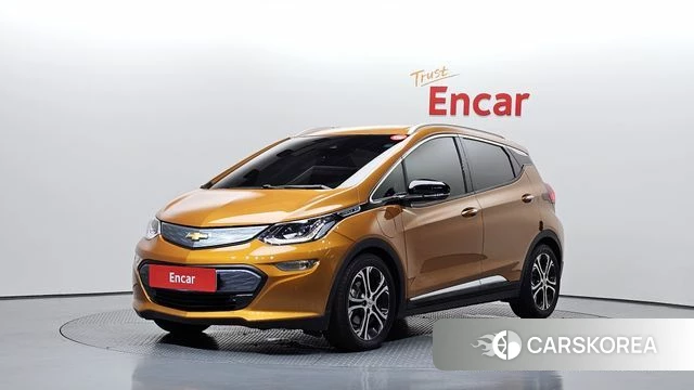 Chevrolet (GM Daewoo) Bolt EV 2018 Оранжевый из Кореи