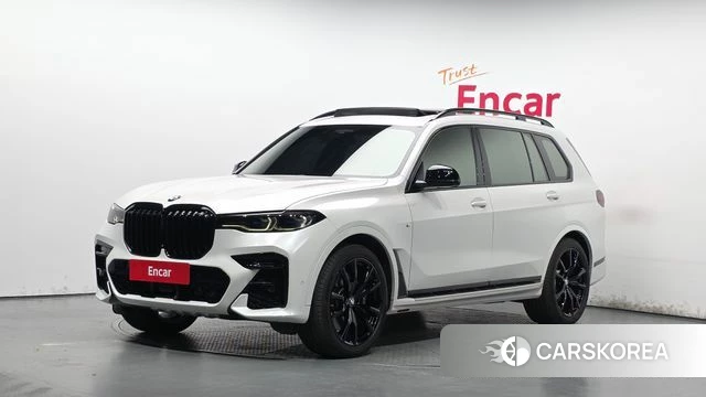 BMW X7 (G07) 2021 Белый из Кореи