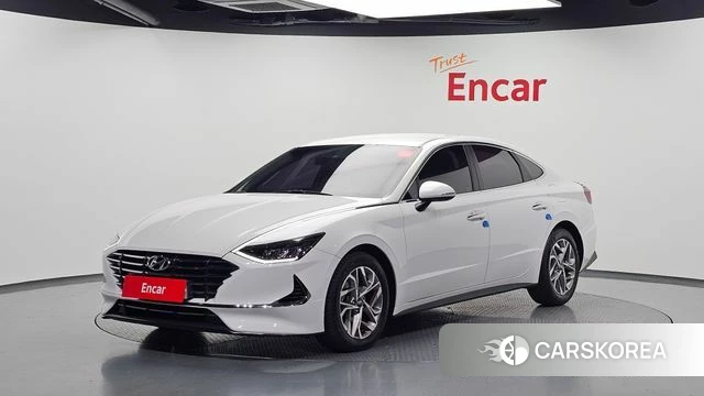 Hyundai Sonata (DN8) 2020 Белый из Кореи