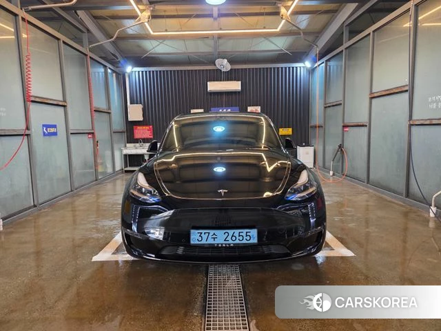 Tesla Model Y 2022 Черный из Кореи