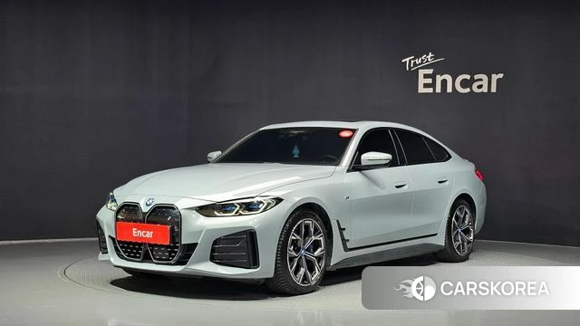 BMW i4 2023 Светло-серебряный цвет из Кореи