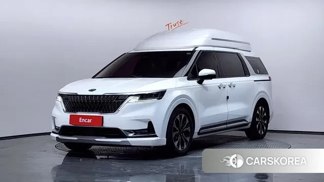Kia Carnival 4th generation 2021 Белый из Кореи