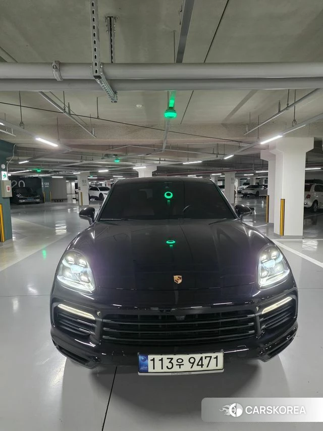 Porsche Cayenne (PO536) 2021 Черный из Кореи