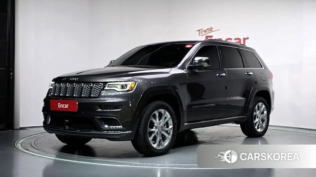 Jeep Grand Cherokee 2021 Серый из Кореи