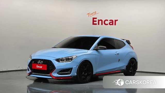 Hyundai Veloster (JS) 2020 Небесно-голубой из Кореи