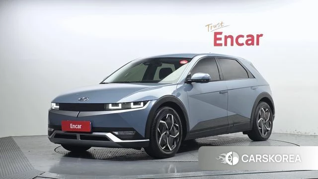 Hyundai Ionic 5 2021 Небесно-голубой из Кореи