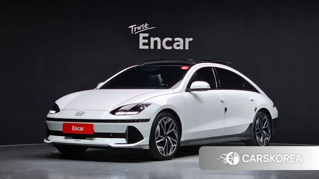 Hyundai Ionic 6 2022 Белый из Кореи
