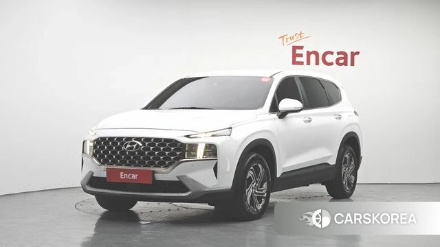 Hyundai The New Santa Fe 2022 Белый из Кореи