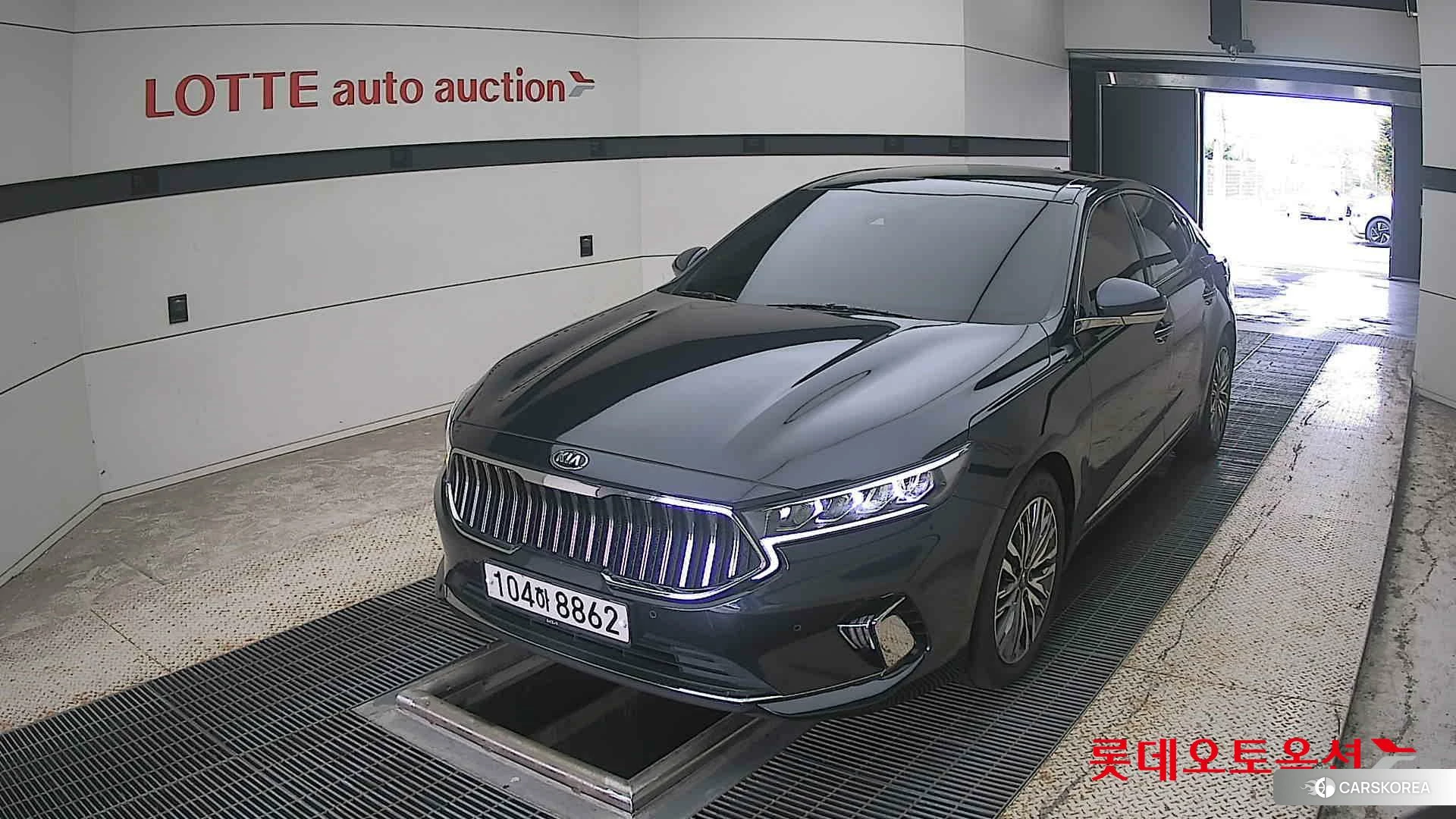 Kia K7 2020 Gravity Blue из Кореи
