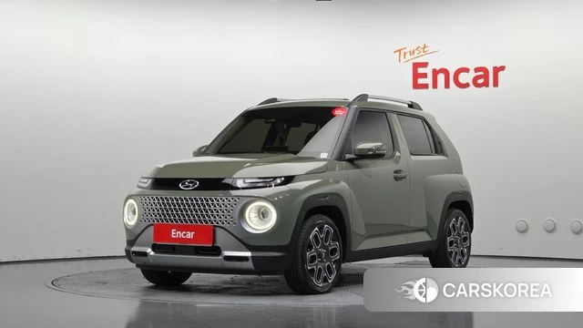 Hyundai Casper 2021 Темно-зеленый из Кореи
