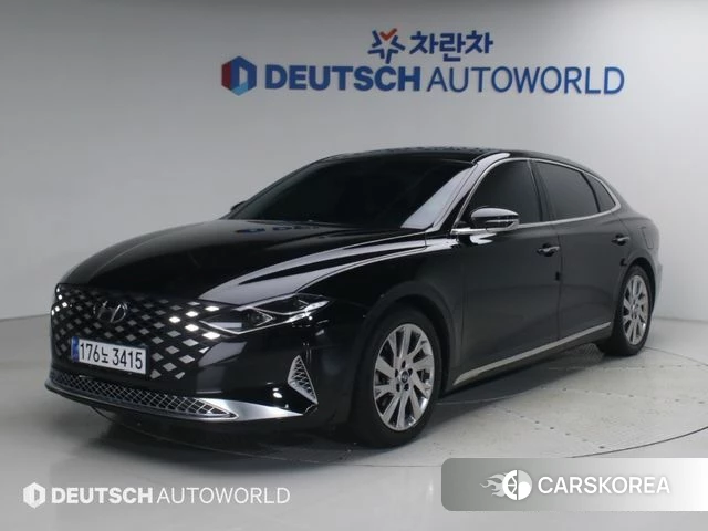 Hyundai The New Grandeur IG Hybrid 2022 Черный из Кореи